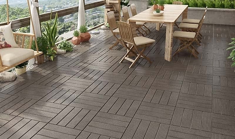 Ahşap Balkon Yer Döşemesi